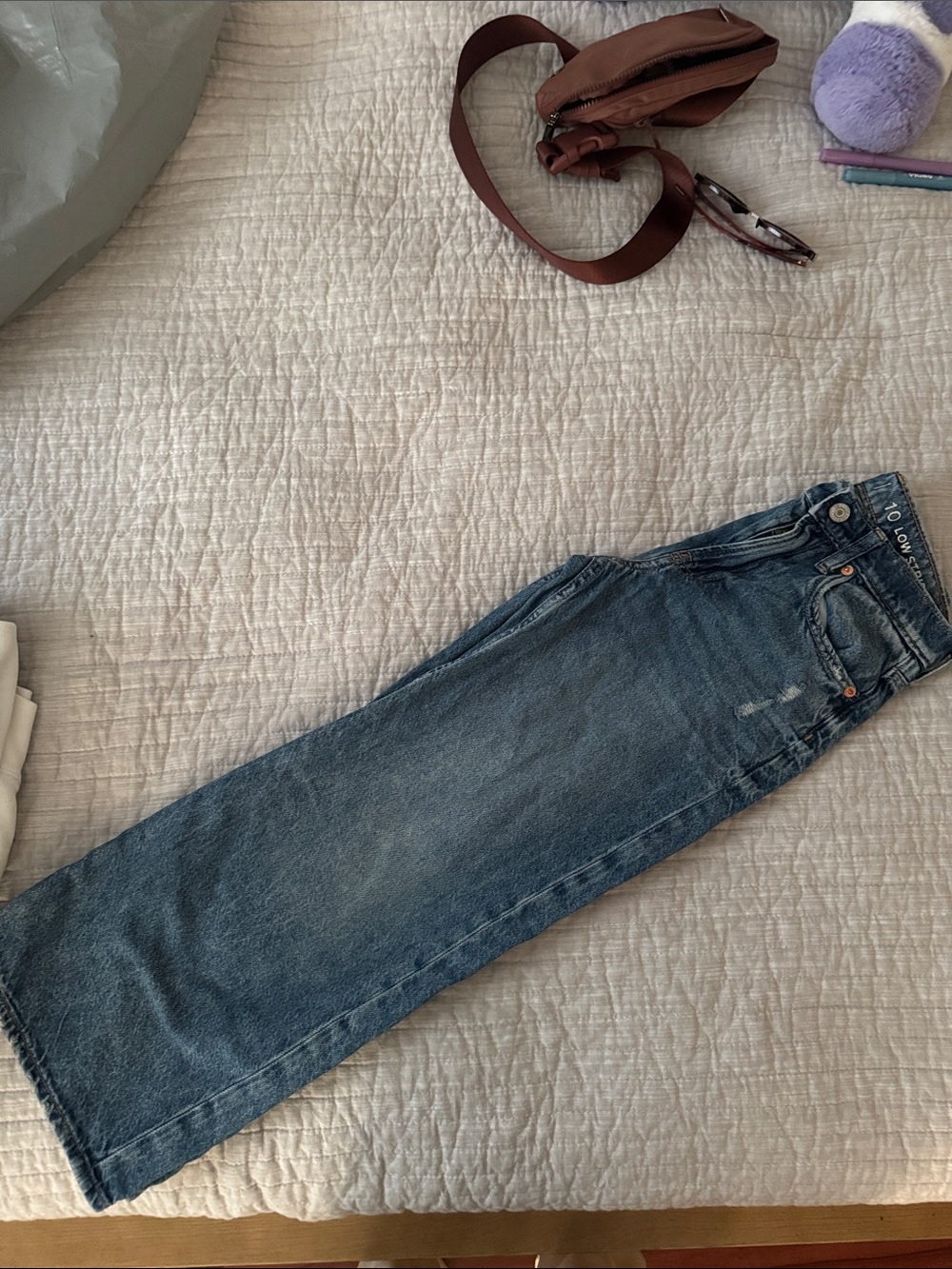 GAP Kids Blue Denim Straight-Leg Jeans